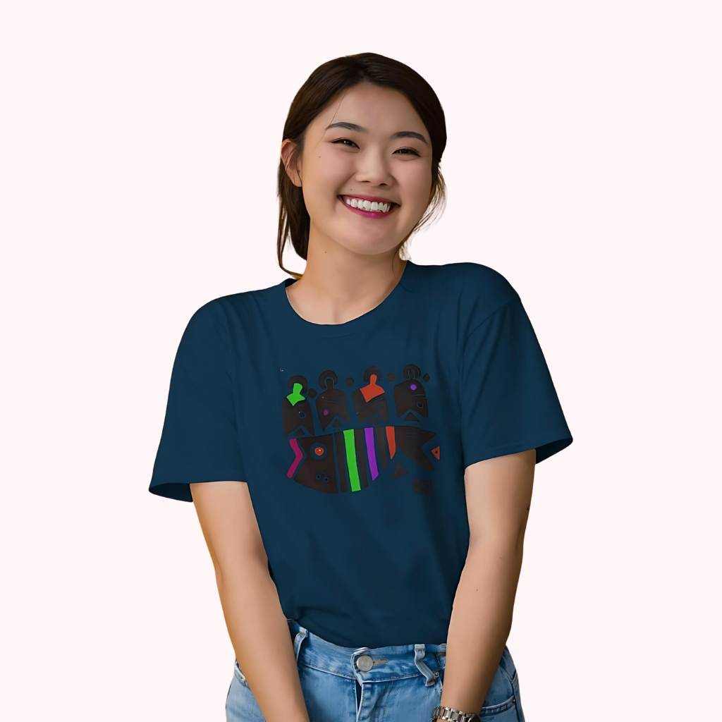 Bengal Art D11: fishes: Women T-Shirt