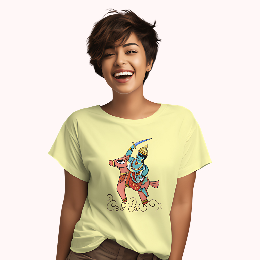 Trending Bengal Art D1: Dasavatara: Women T-Shirt