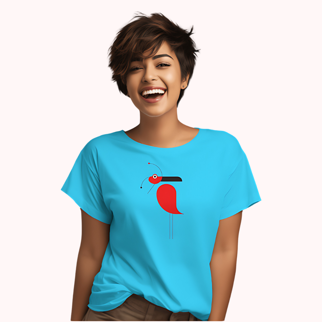 Trending Art D15: Bird: Women T-Shirt