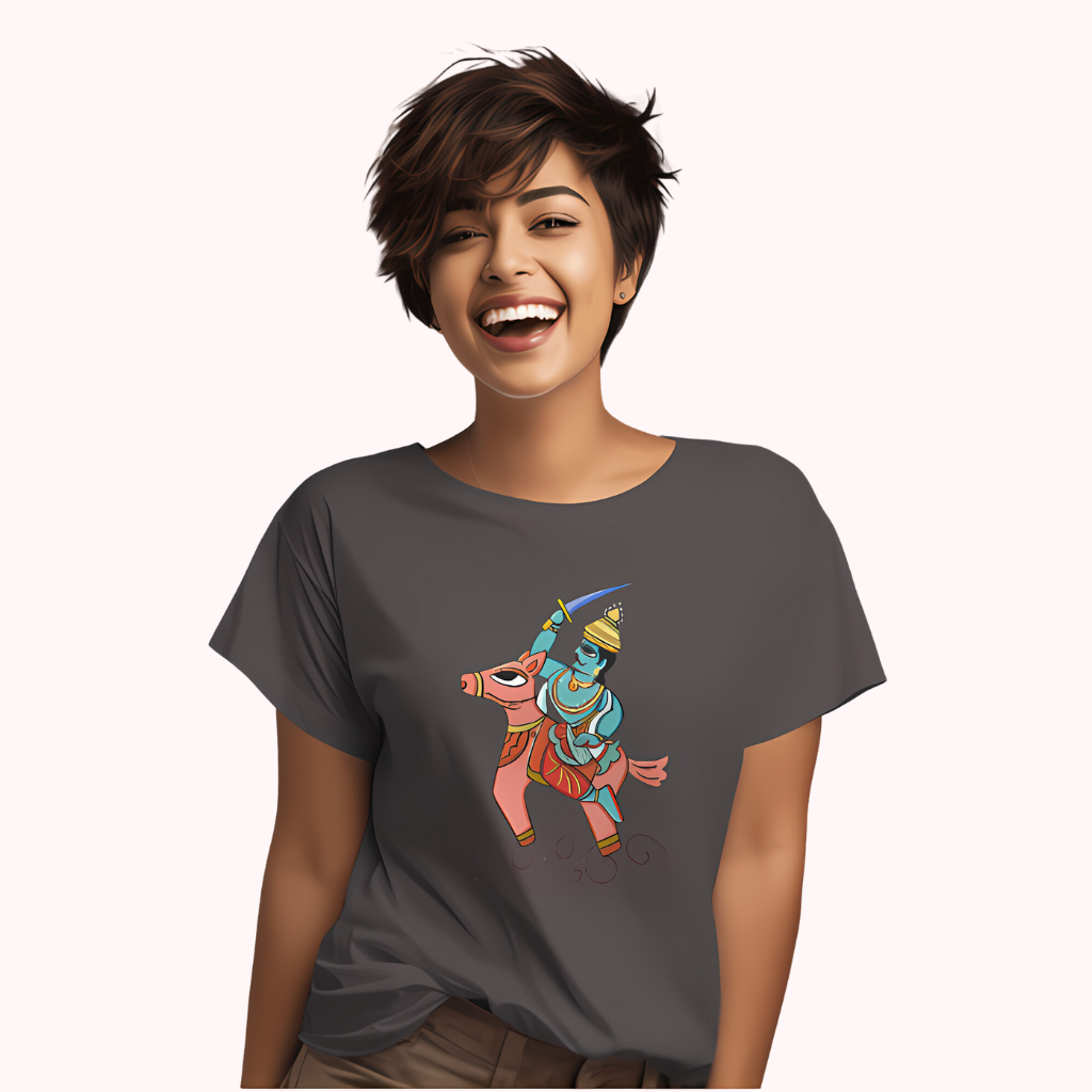 Trending Bengal Art D1: Dasavatara: Women T-Shirt