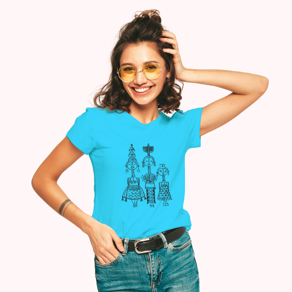 Trending Warli D5: Women T-shirt
