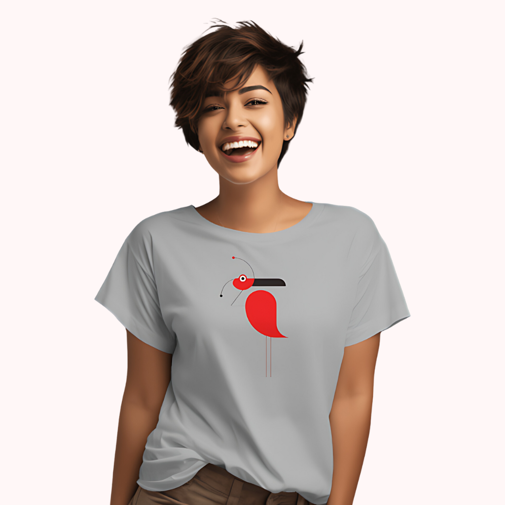 Trending Art D15: Bird: Women T-Shirt