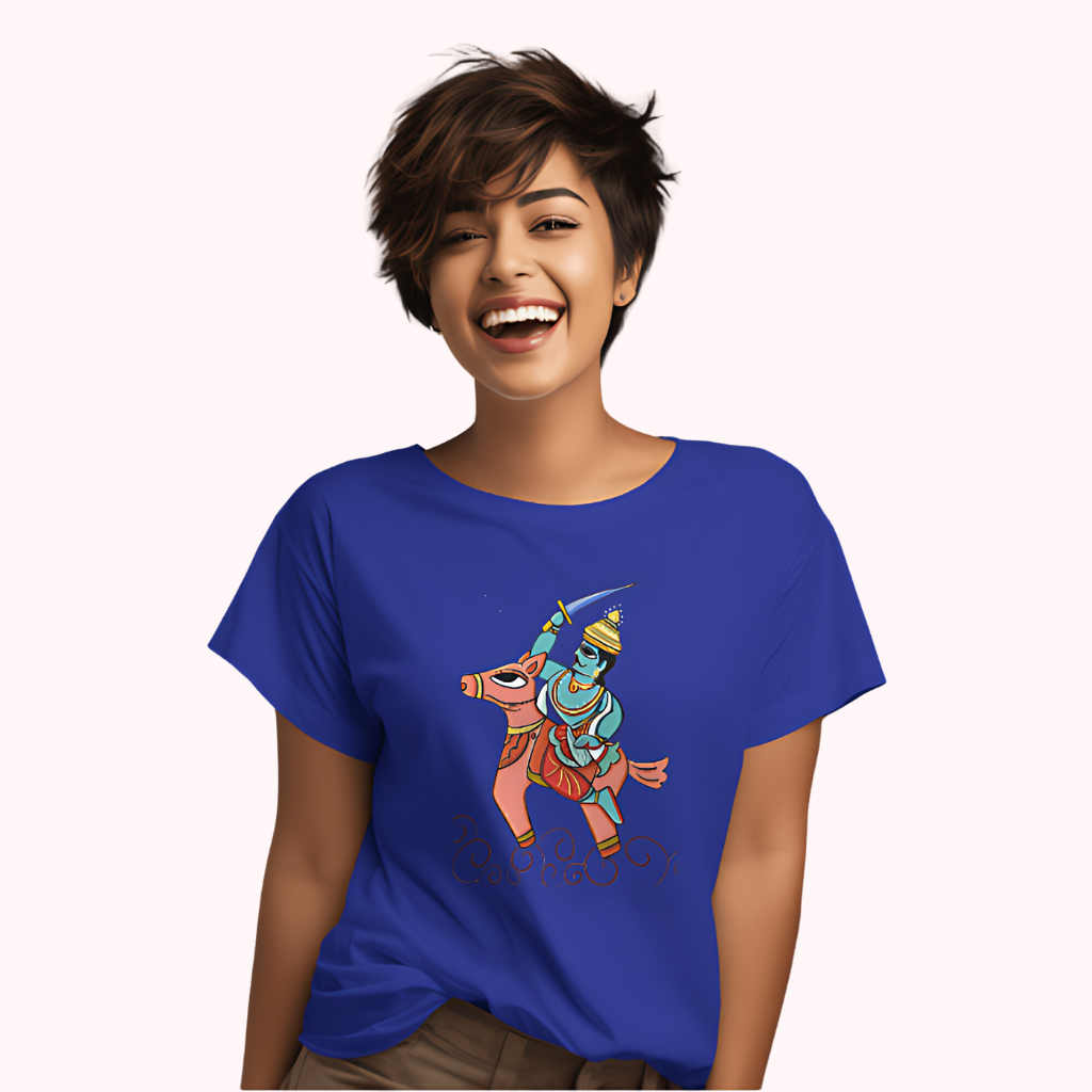 Trending Bengal Art D1: Dasavatara: Women T-Shirt
