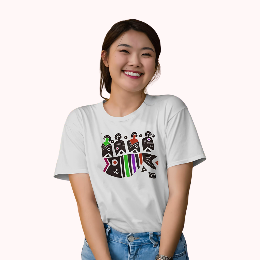 Bengal Art D11: fishes: Women T-Shirt