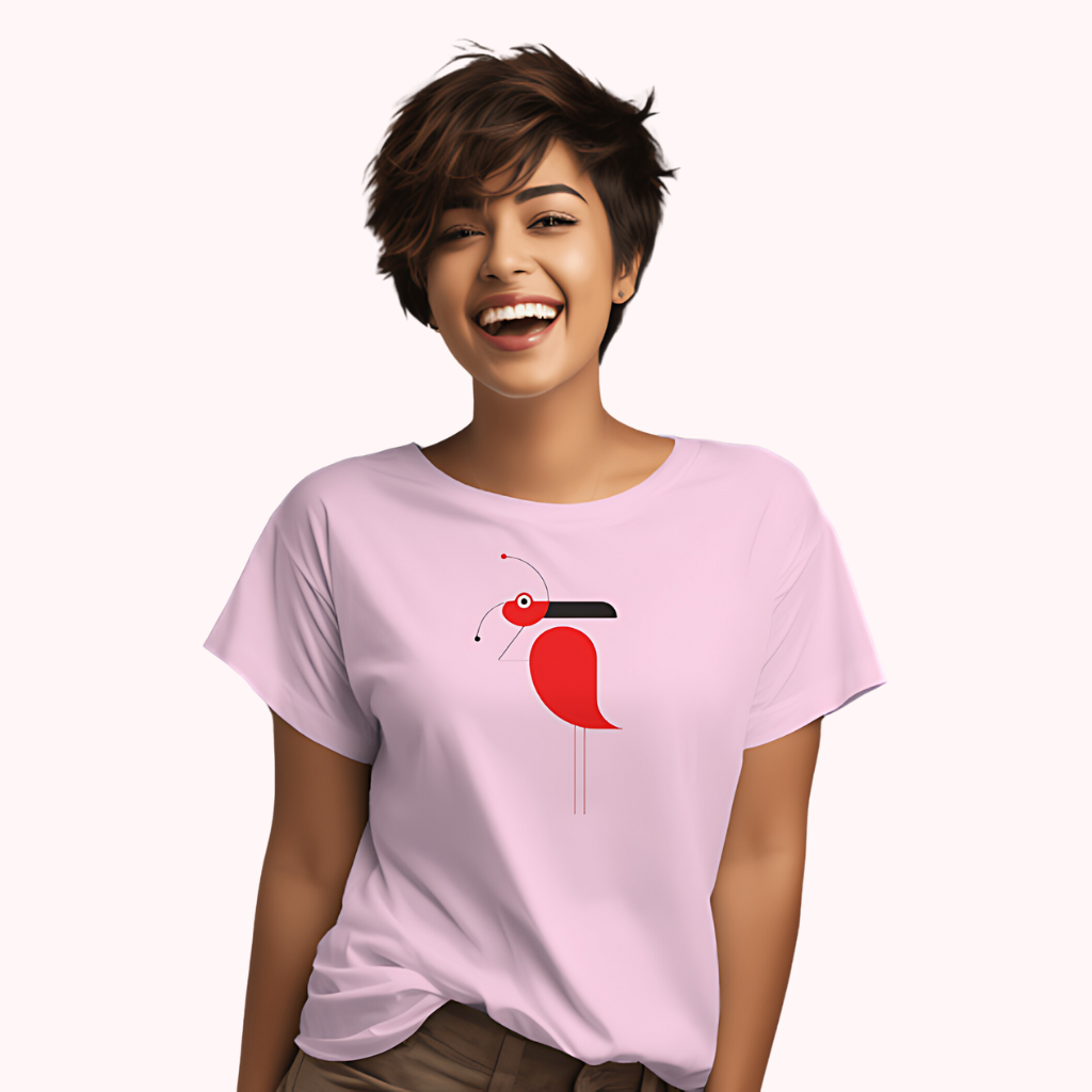 Trending Art D15: Bird: Women T-Shirt