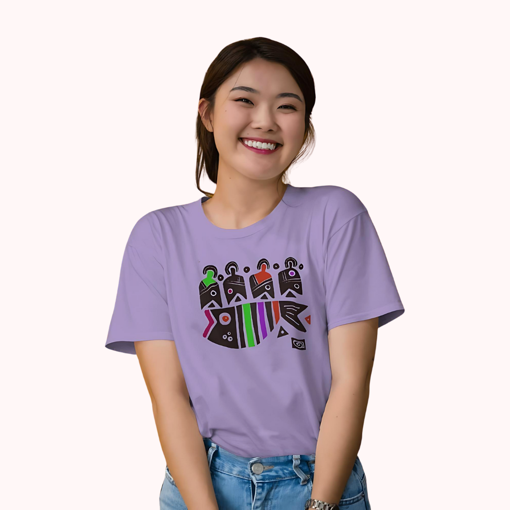 Bengal Art D11: fishes: Women T-Shirt