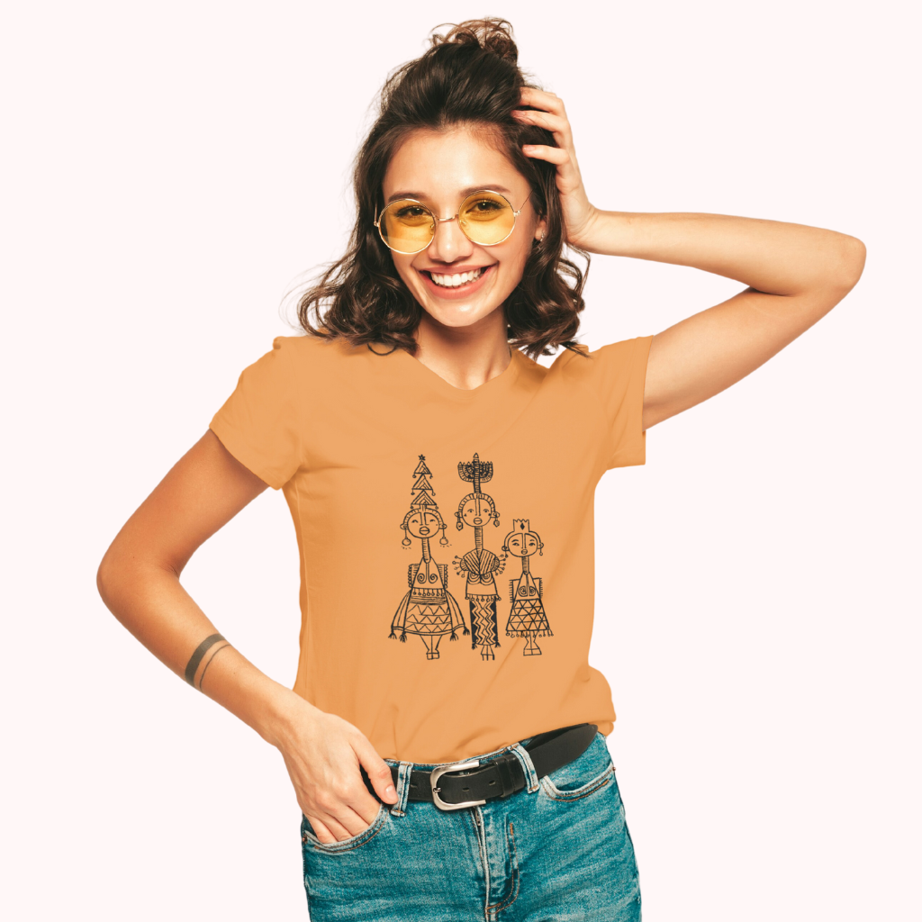Trending Warli D5: Women T-shirt