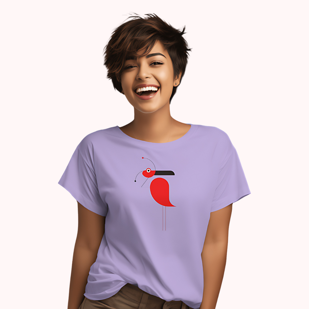 Trending Art D15: Bird: Women T-Shirt
