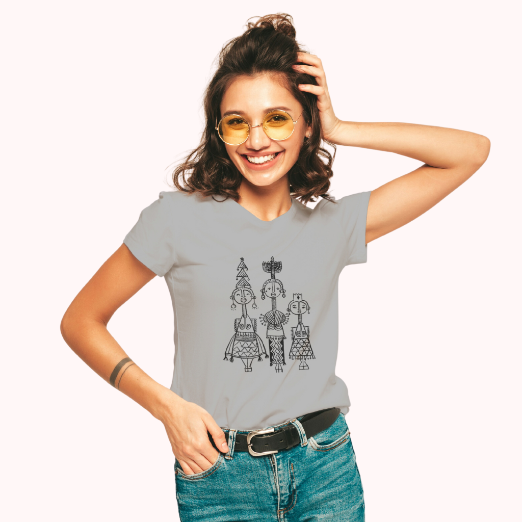 Trending Warli D5: Women T-shirt