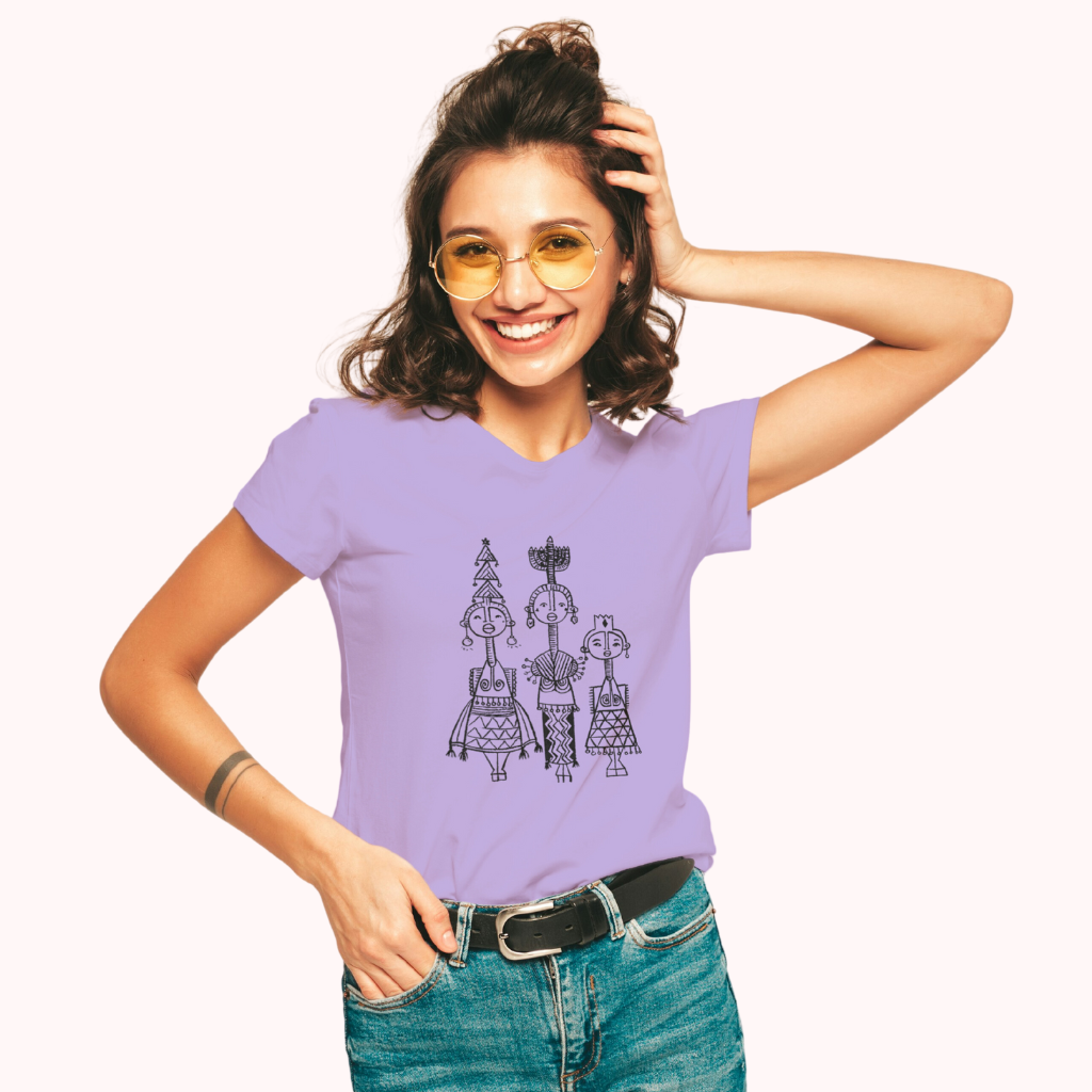 Trending Warli D5: Women T-shirt