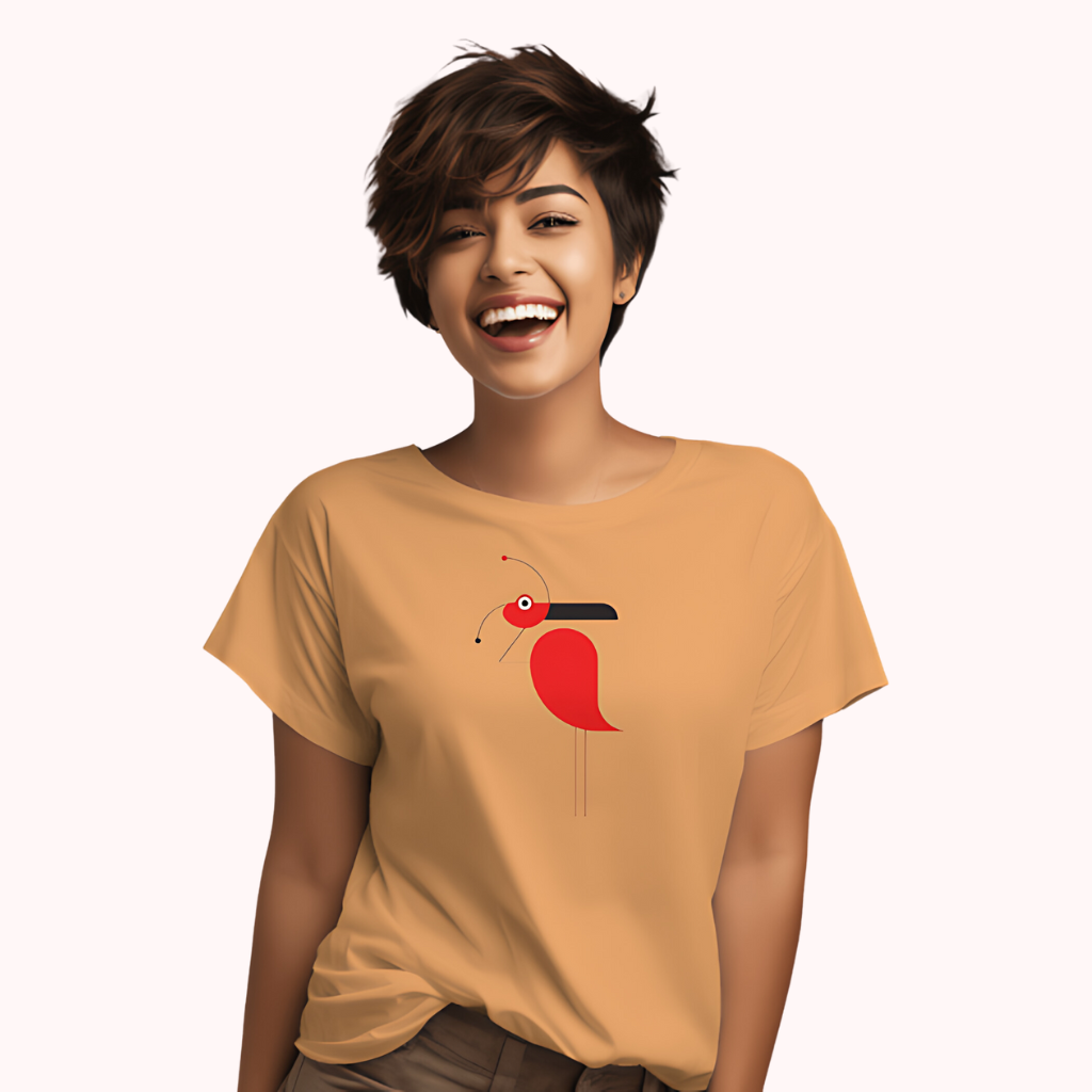 Trending Art D15: Bird: Women T-Shirt
