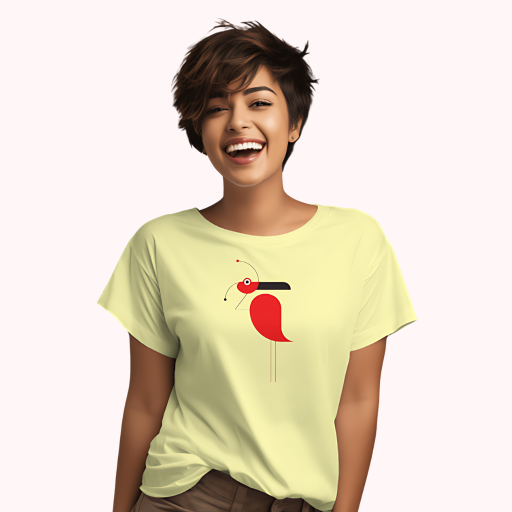 Trending Art D15: Bird: Women T-Shirt
