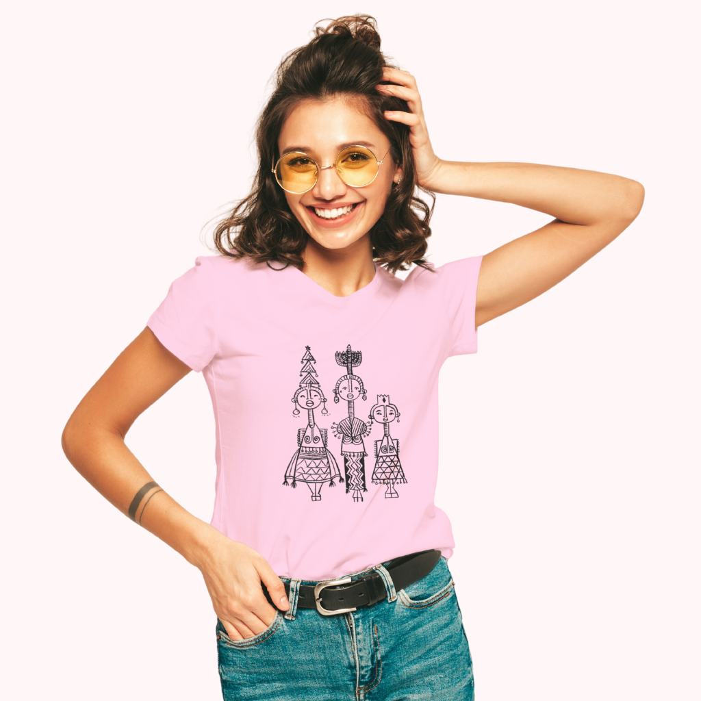 Trending Warli D5: Women T-shirt