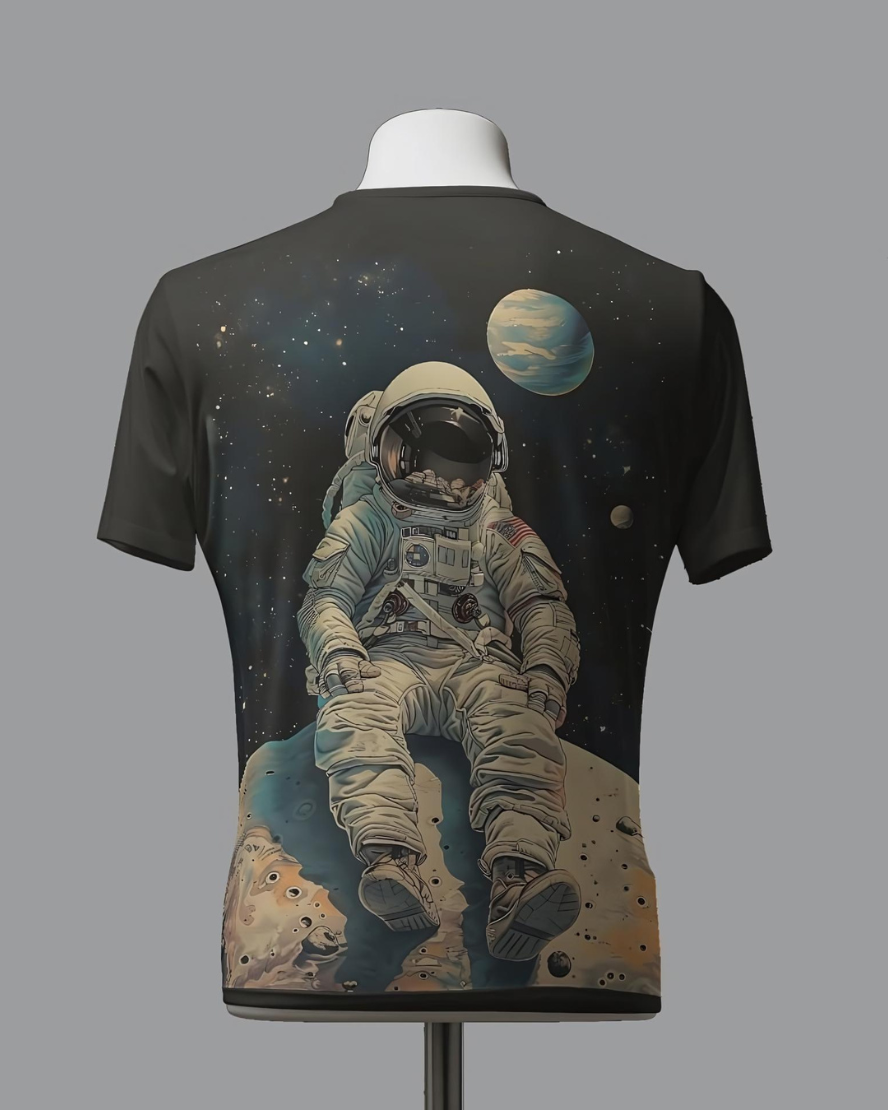 Astronaut : AO Printed Unisex T-Shirt