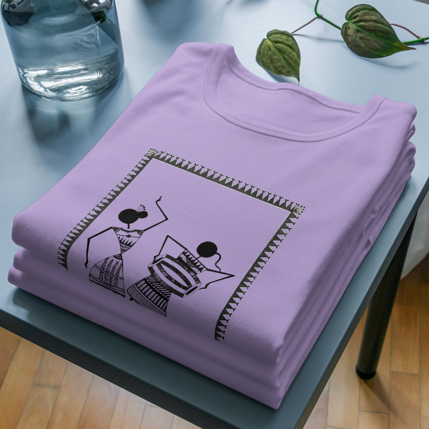 Trending Warli D7: Dancing Couple: Unisex T-Shirt