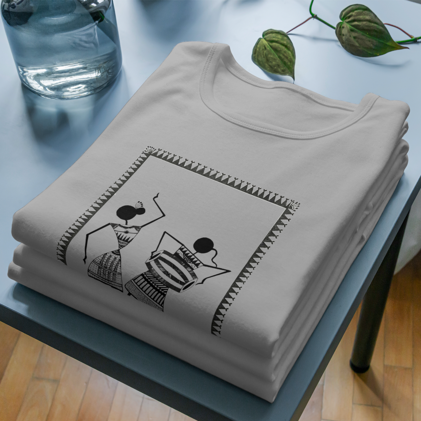Trending Warli D7: Dancing Couple: Unisex T-Shirt