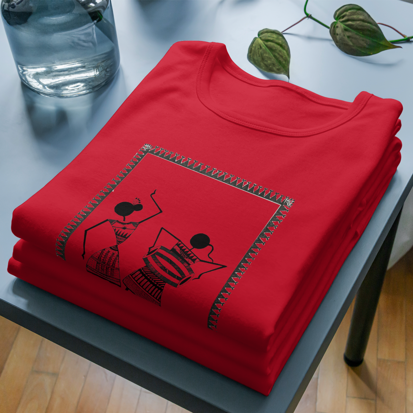 Trending Warli D7: Dancing Couple: Unisex T-Shirt