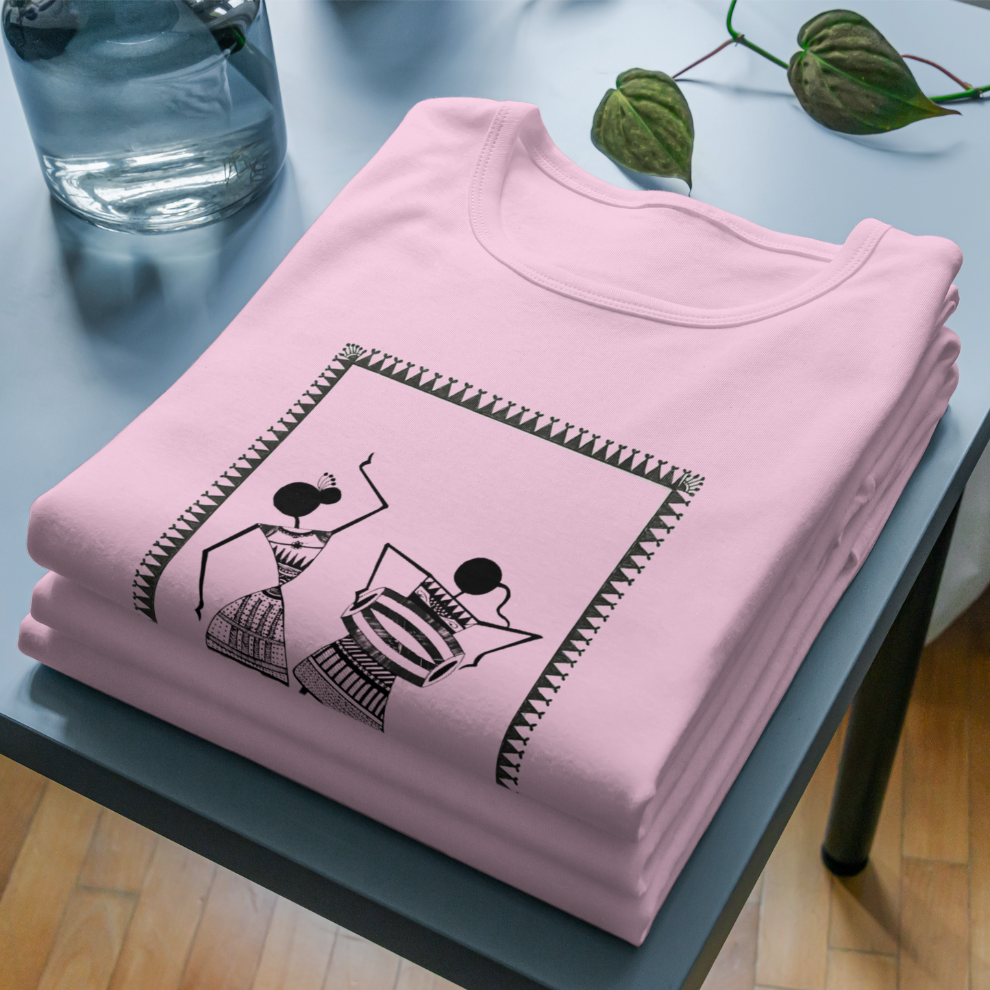Trending Warli D7: Dancing Couple: Unisex T-Shirt