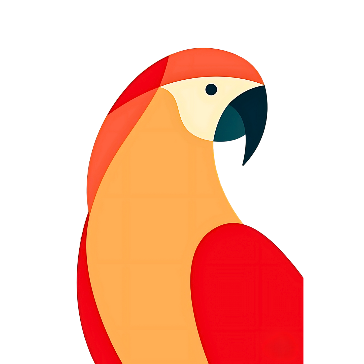 Trending Art D03: Parrot: Polo T-Shirt