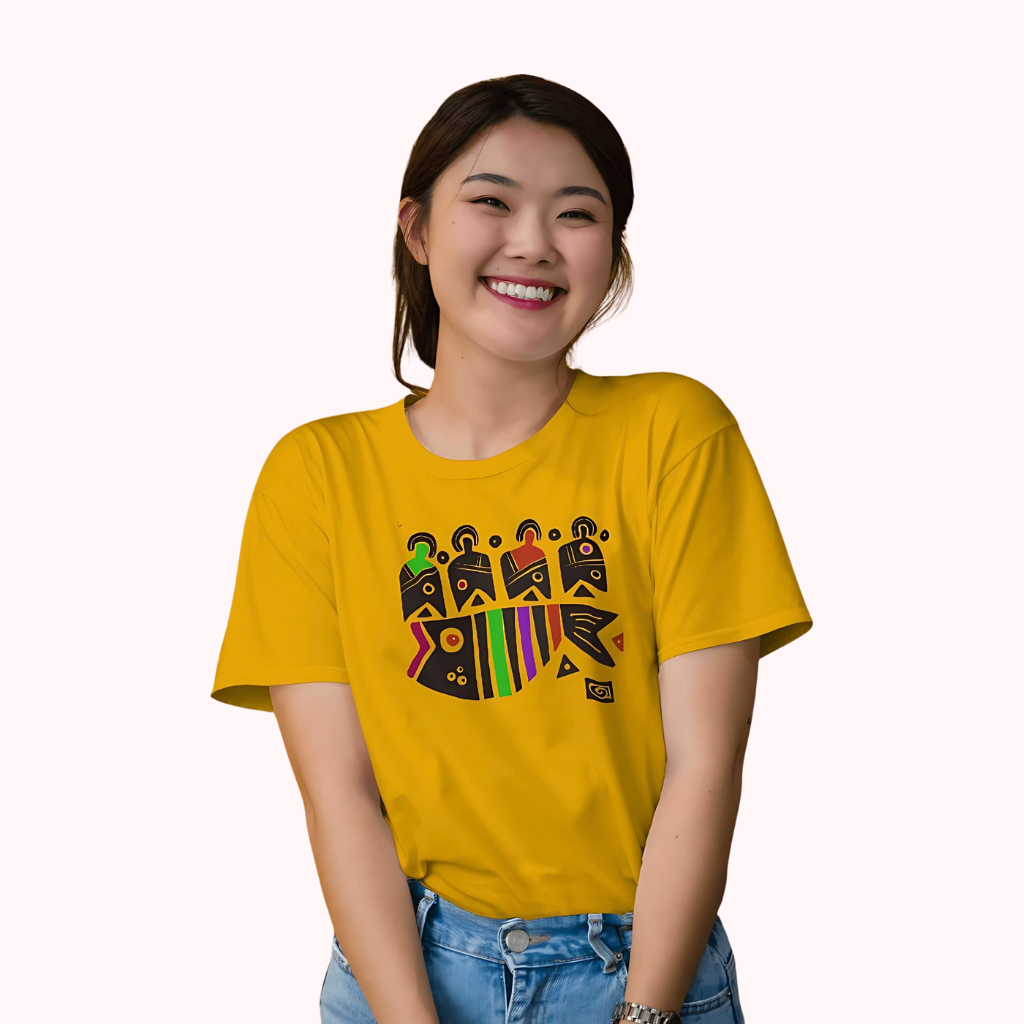 Bengal Art D11: fishes: Women T-Shirt