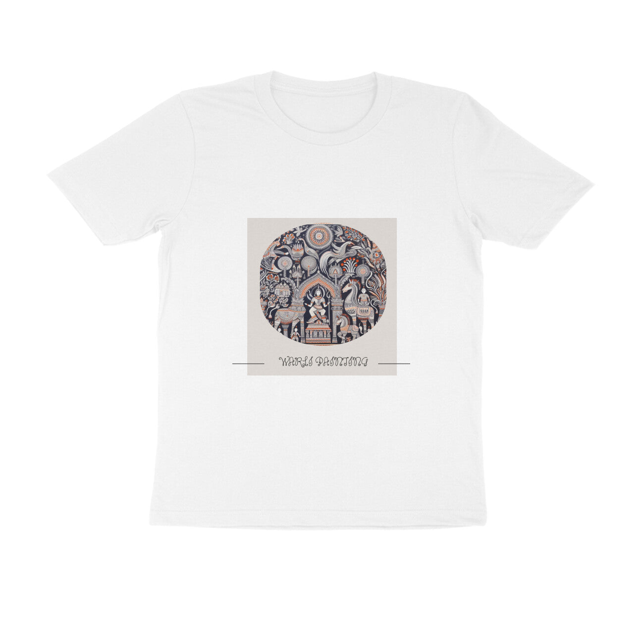 Trending Warli Art D1: Unisex T-shirt