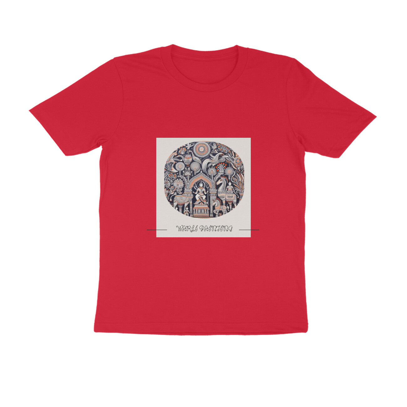 Trending Warli Art D1: Unisex T-shirt