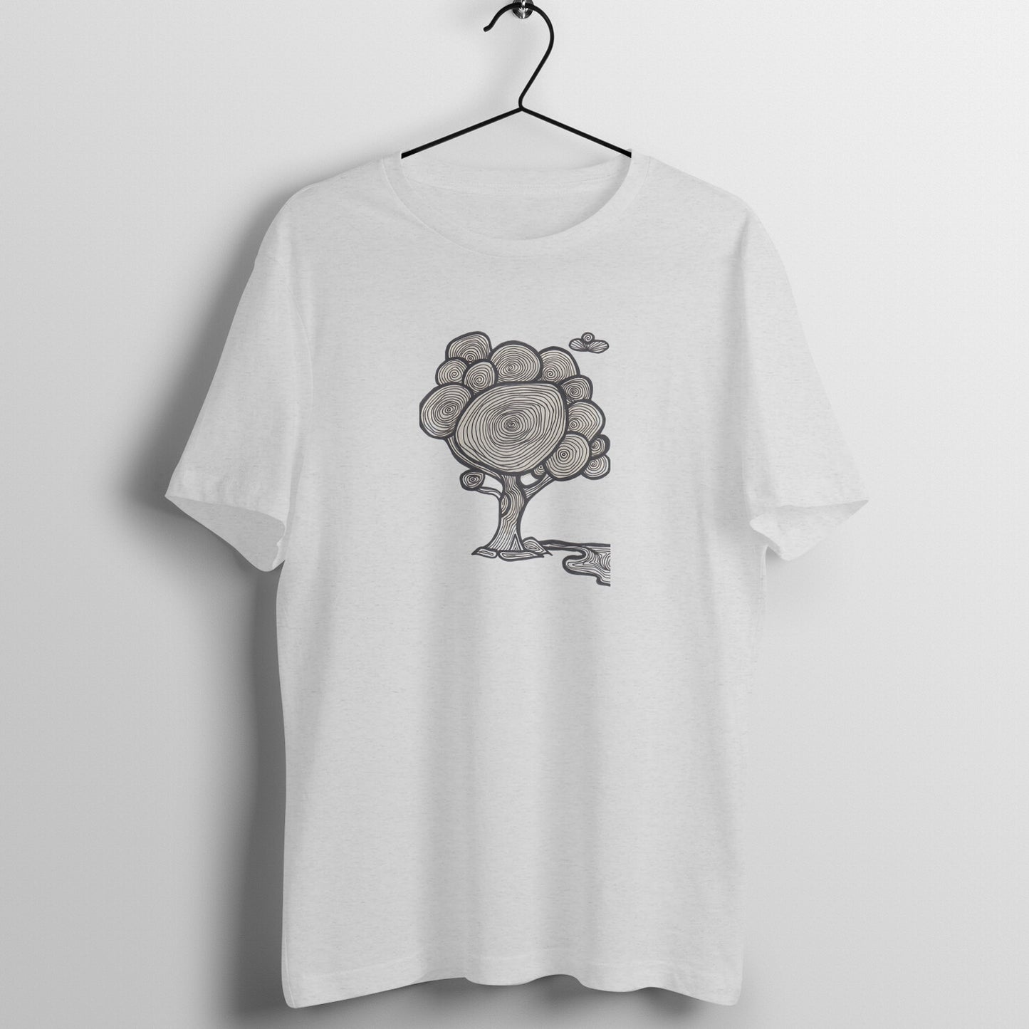 Trending Art D10: Line Tree: Unisex T-Shirt