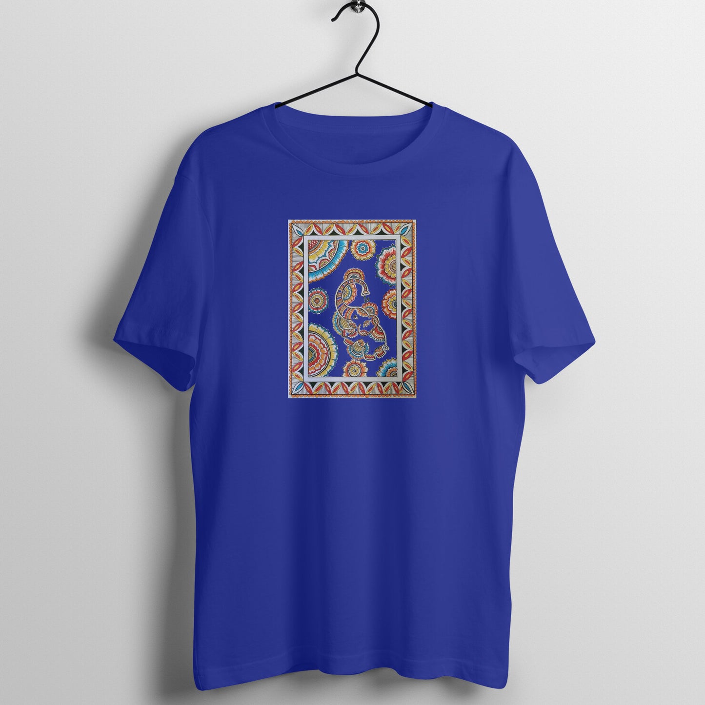 Trending Madhubani Art D5: Unisex T-shirt: