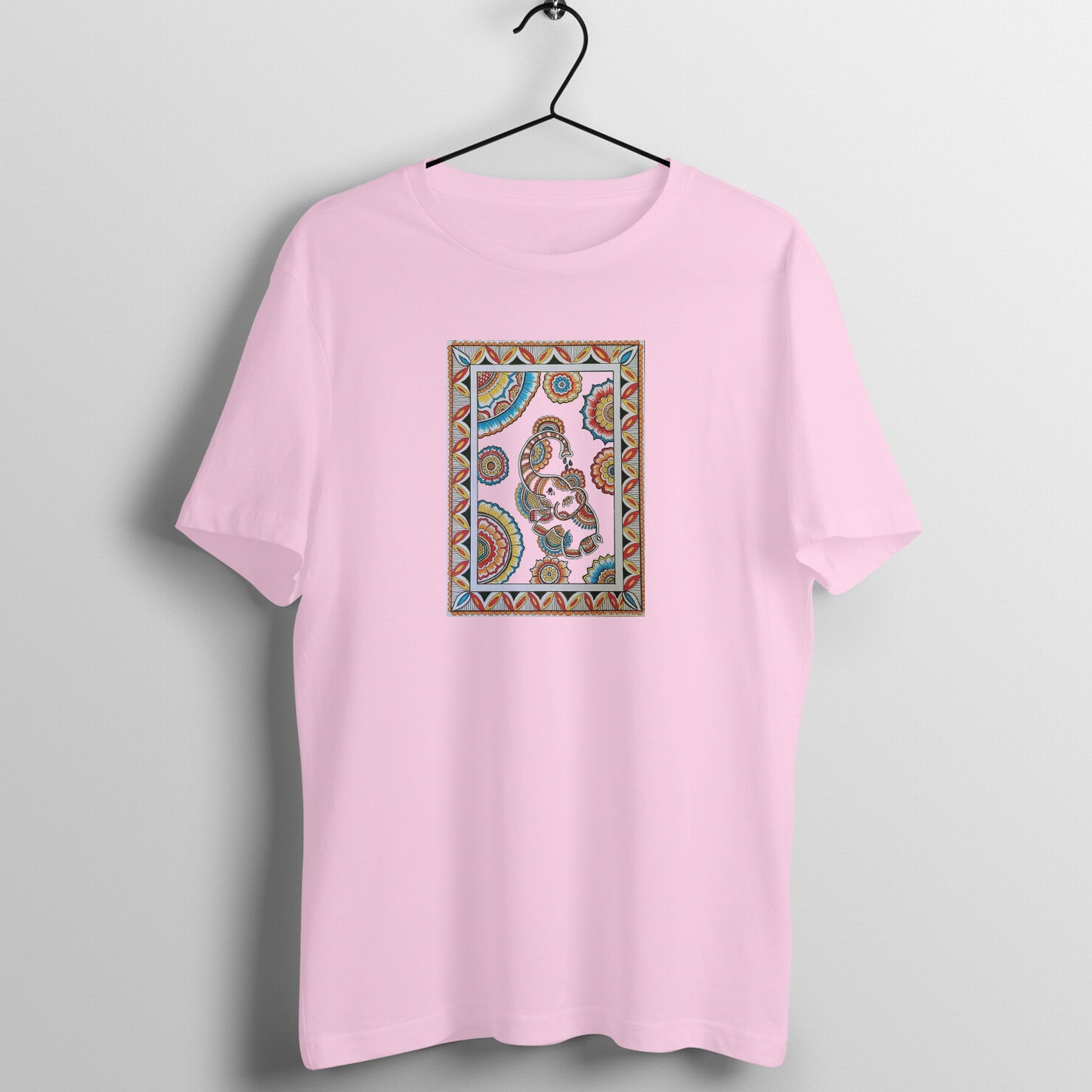 Trending Madhubani Art D5: Unisex T-shirt: