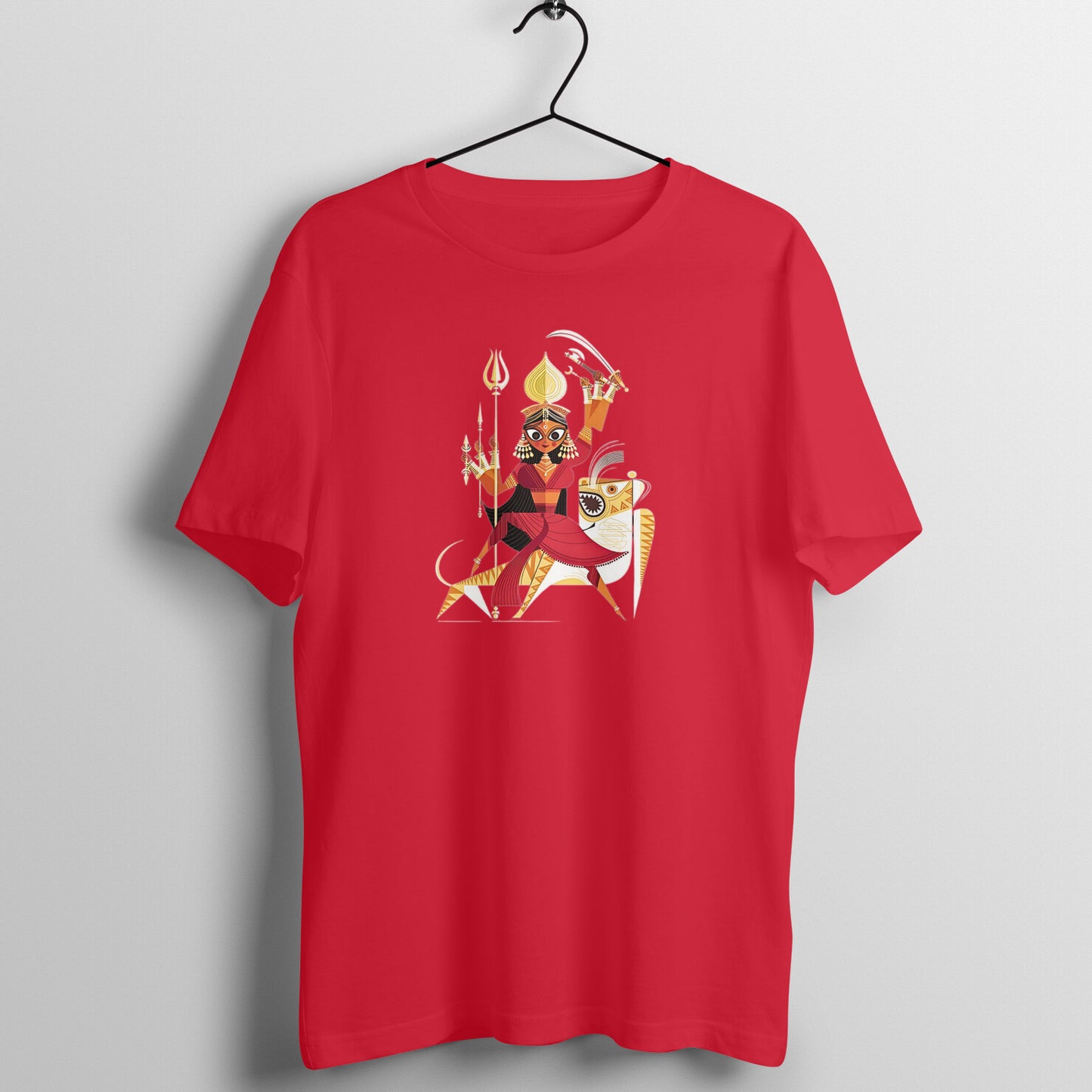 Bengal Art D12: Ma Durga: Unisex T-Shirt