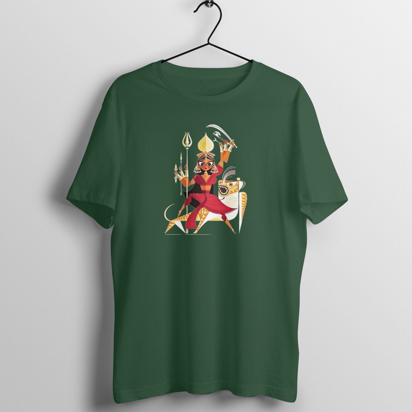 Bengal Art D12: Ma Durga: Unisex T-Shirt