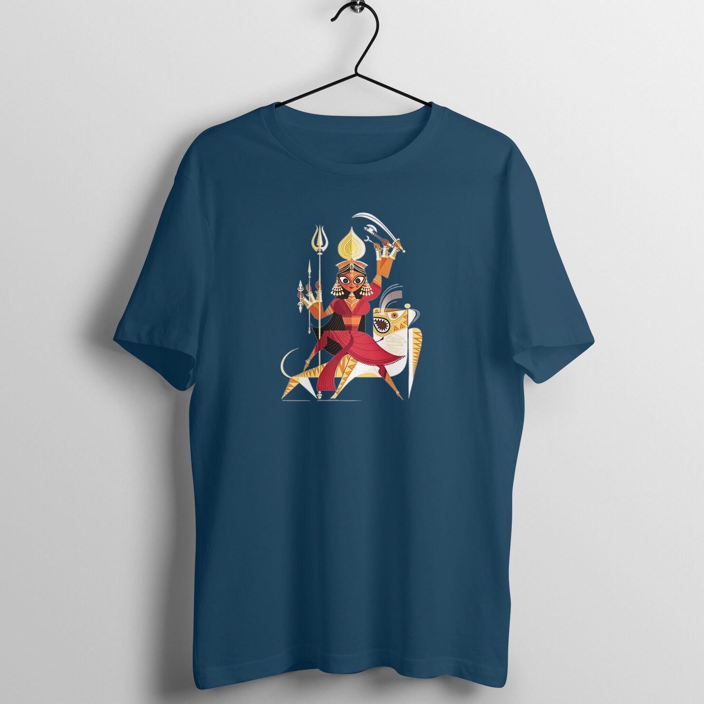 Bengal Art D12: Ma Durga: Unisex T-Shirt