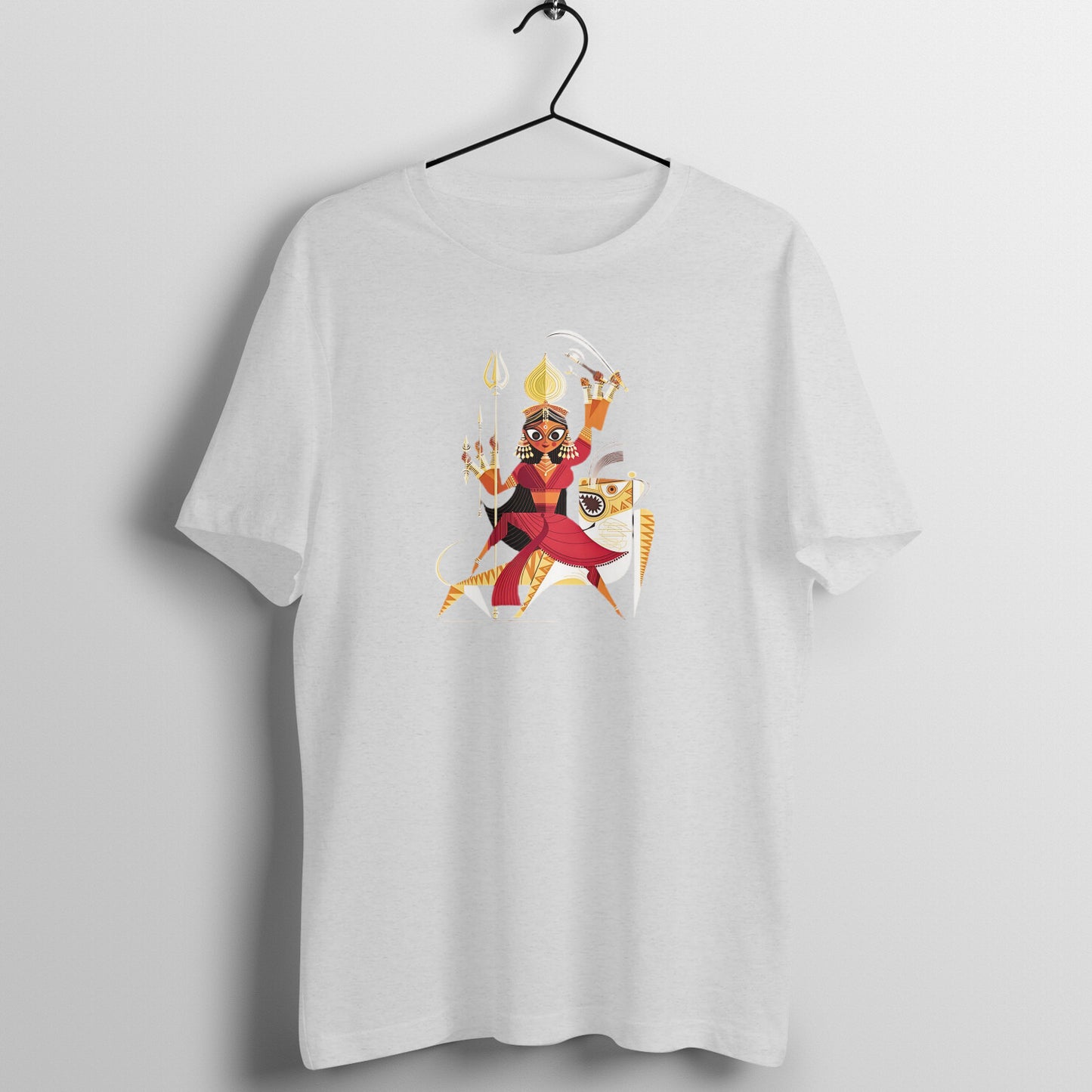 Bengal Art D12: Ma Durga: Unisex T-Shirt