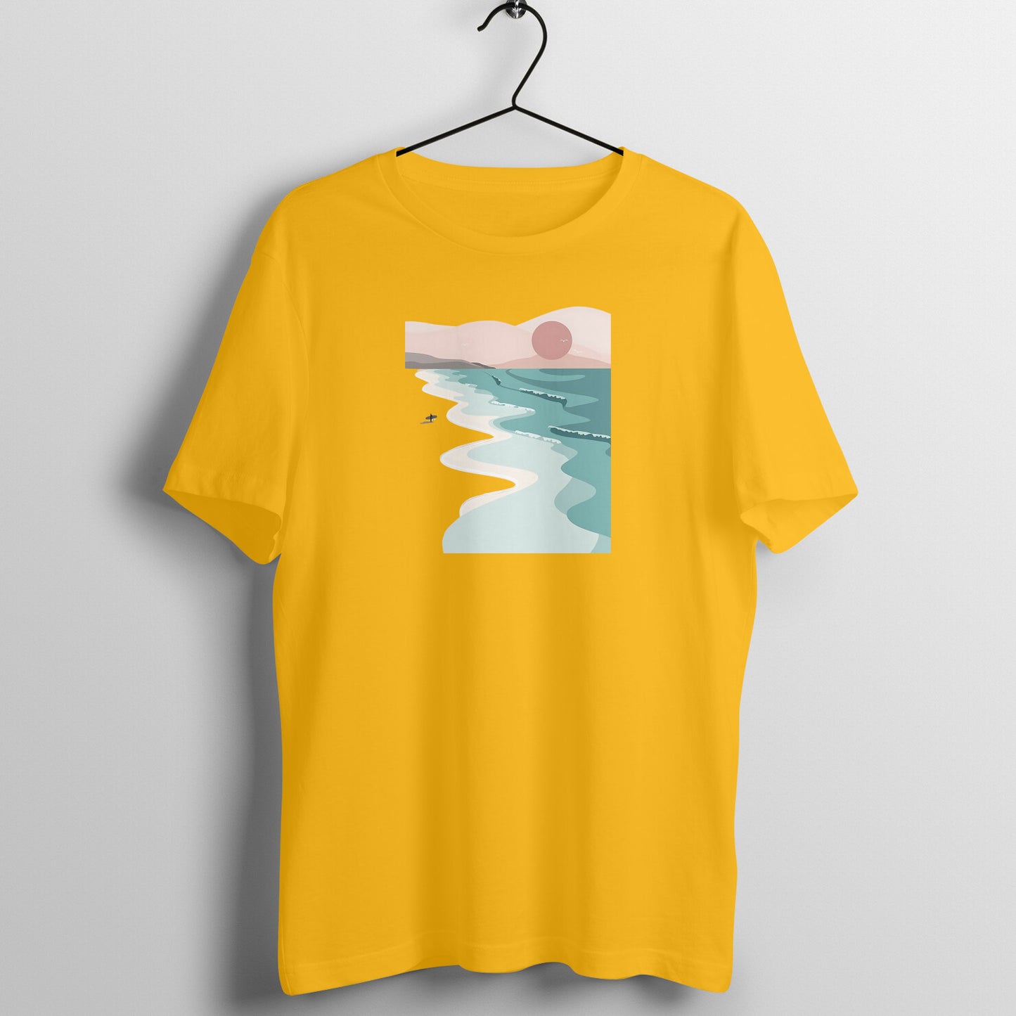 Trending Art D21: Seashore: Unisex T-shirt