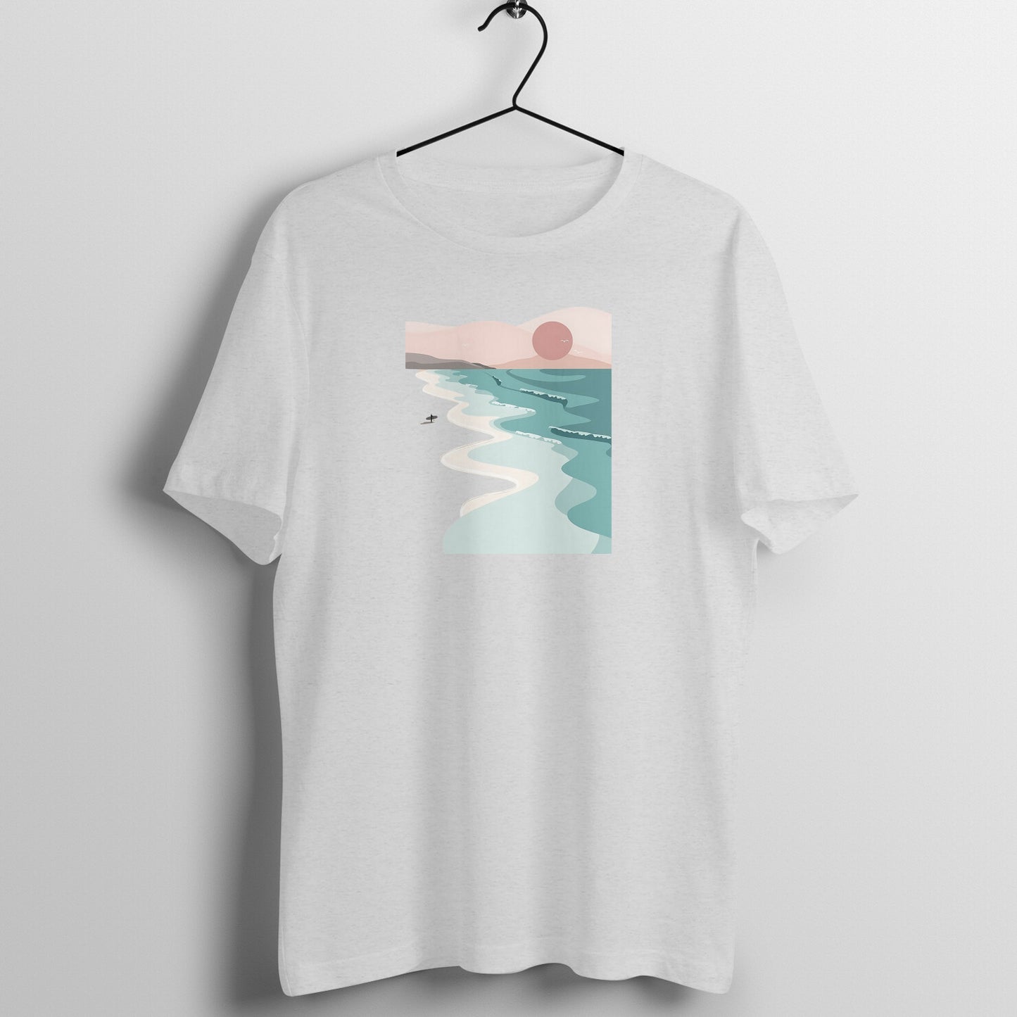 Trending Art D21: Seashore: Unisex T-shirt