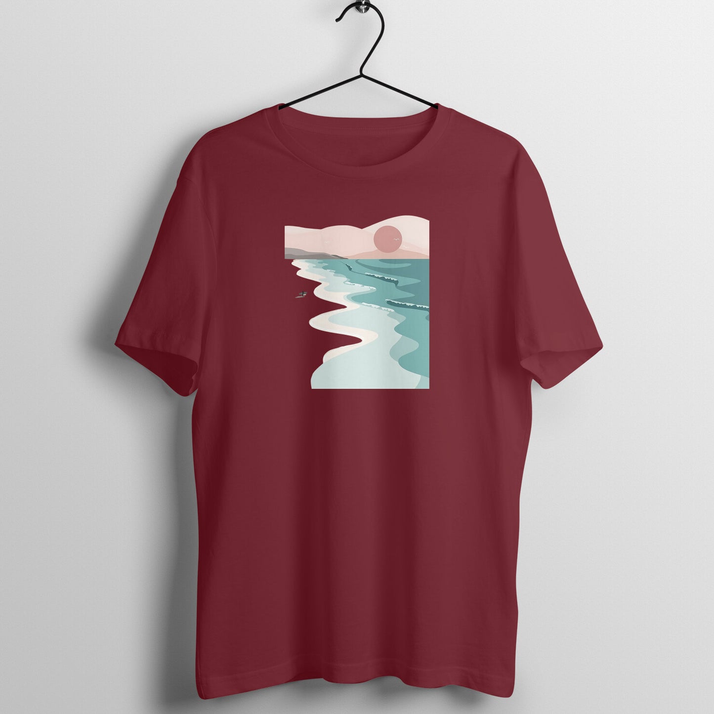 Trending Art D21: Seashore: Unisex T-shirt