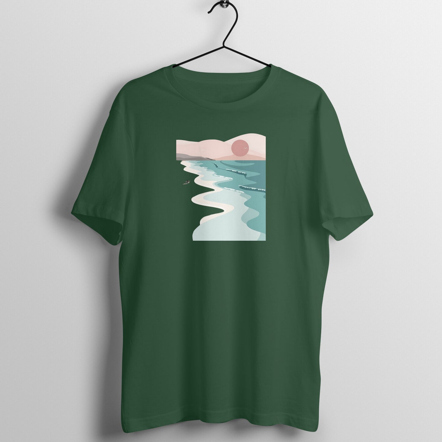 Trending Art D21: Seashore: Unisex T-shirt