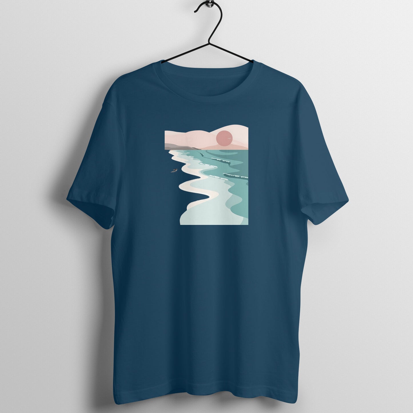 Trending Art D21: Seashore: Unisex T-shirt