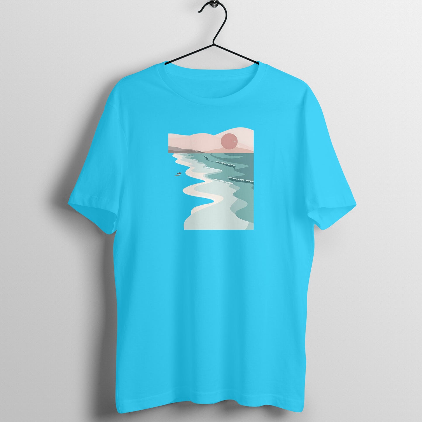 Trending Art D21: Seashore: Unisex T-shirt