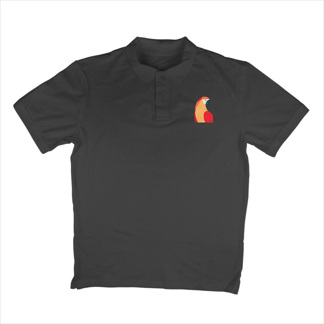 Trending Art D03: Parrot: Polo T-Shirt