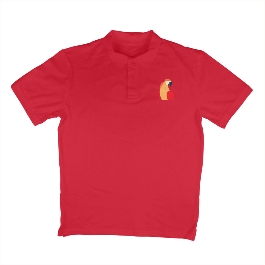 Trending Art D03: Parrot: Polo T-Shirt