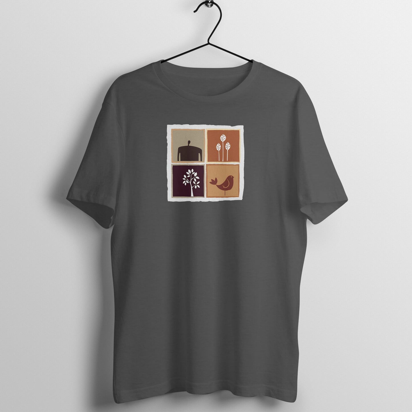 Trending Bengal Art D16: Squares : Unisex T-Shirt