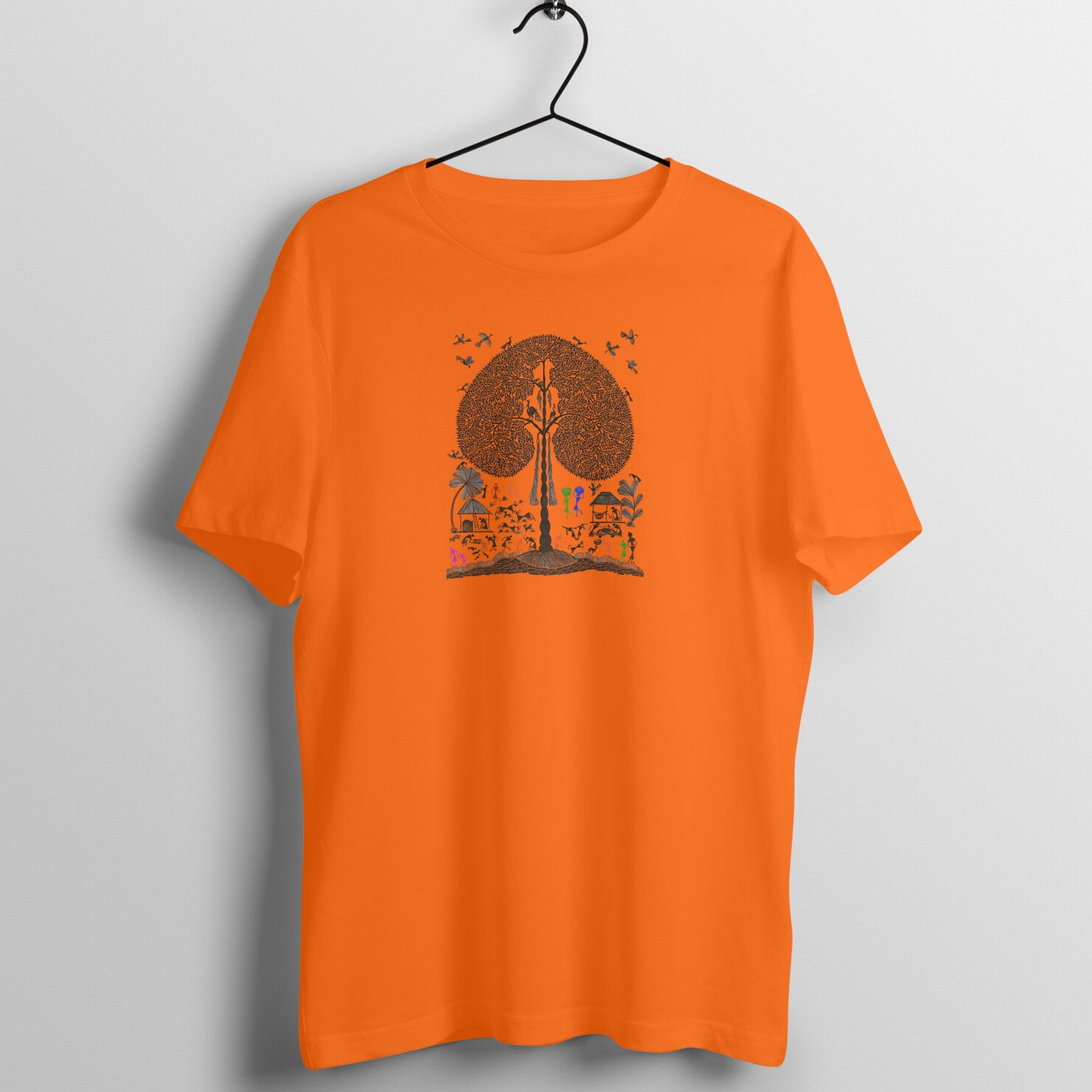 Trending Warli Art D14: The Tree: Unisex T-shirt