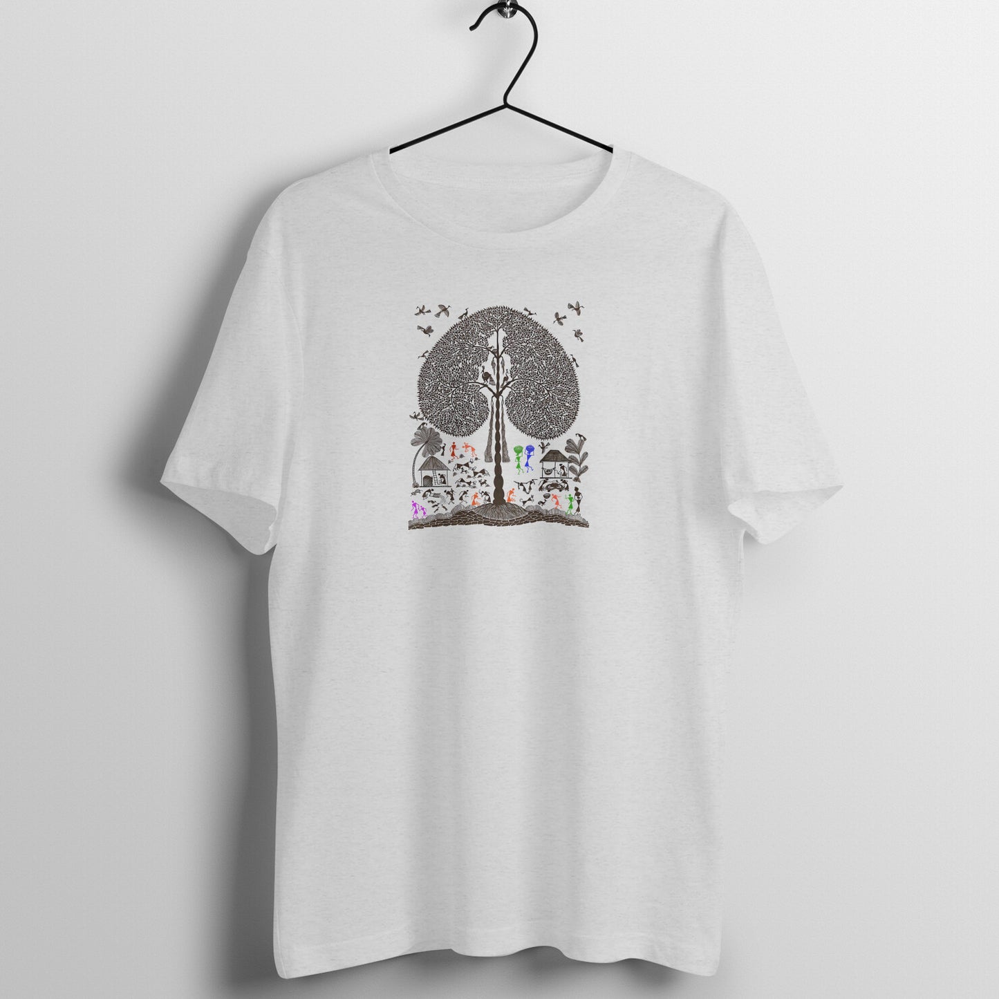 Trending Warli Art D14: The Tree: Unisex T-shirt