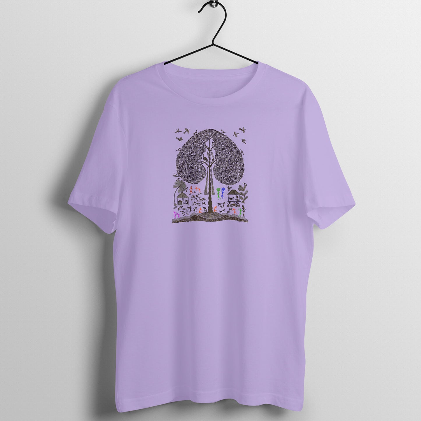 Trending Warli Art D14: The Tree: Unisex T-shirt