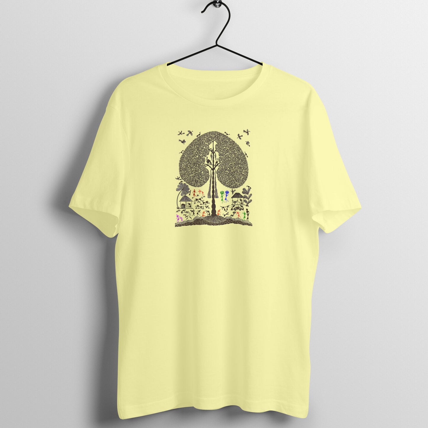 Trending Warli Art D14: The Tree: Unisex T-shirt
