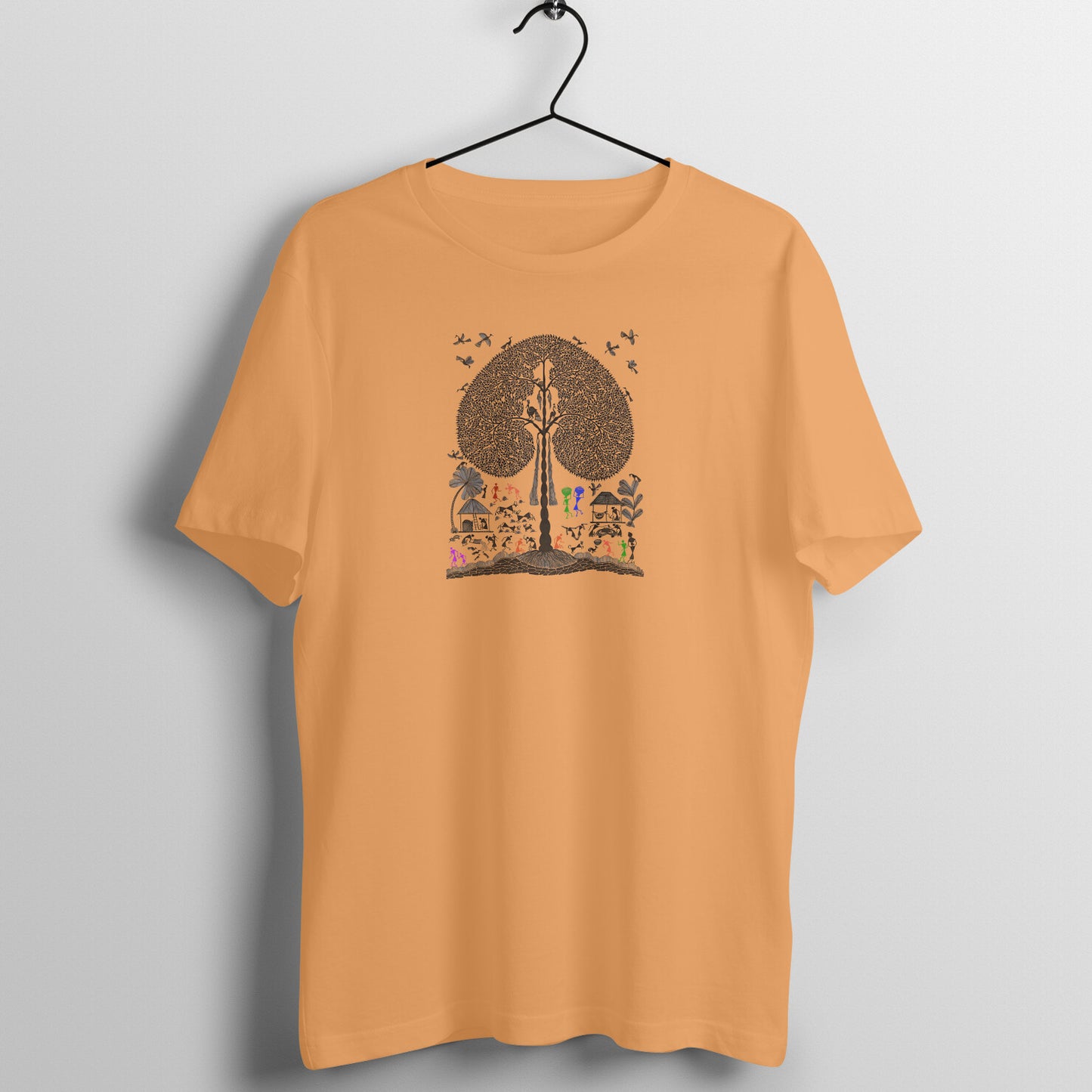 Trending Warli Art D14: The Tree: Unisex T-shirt