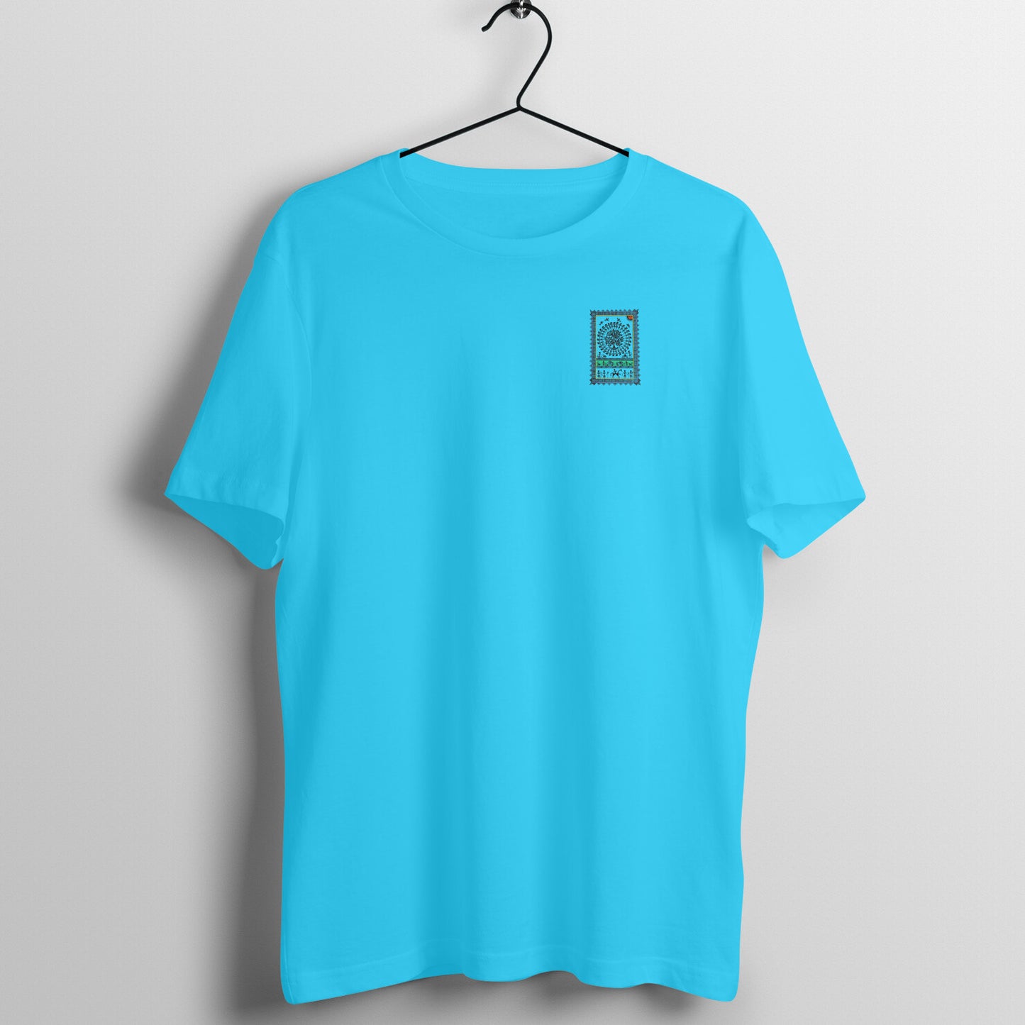 Warli Art Minimal D3: Unisex T-Shirt