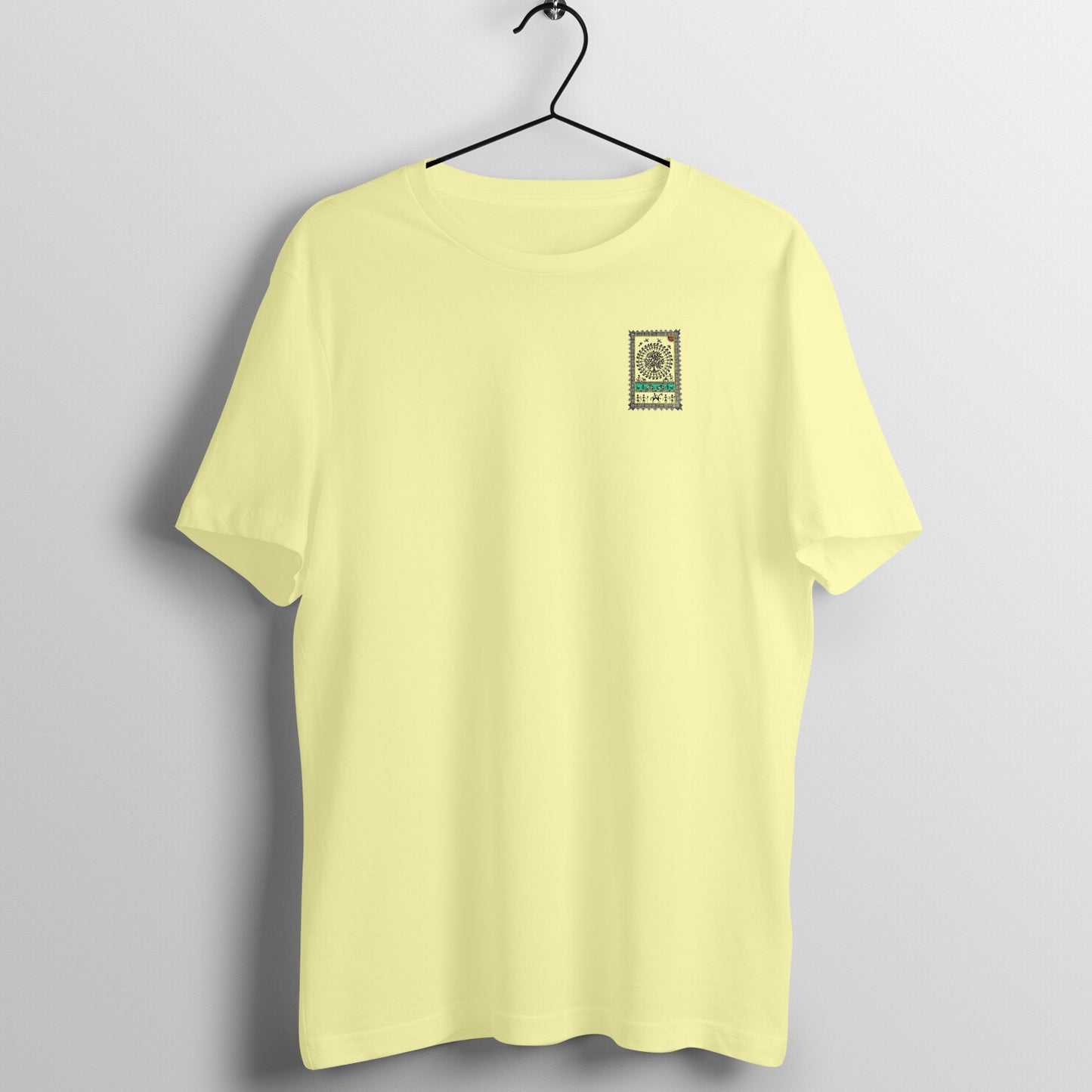 Warli Art Minimal D3: Unisex T-Shirt