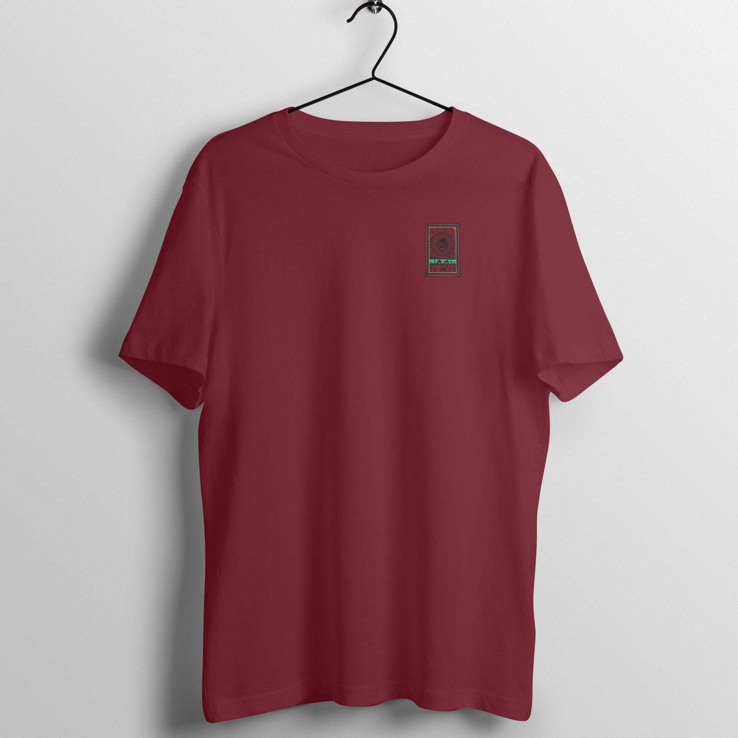 Warli Art Minimal D3: Unisex T-Shirt